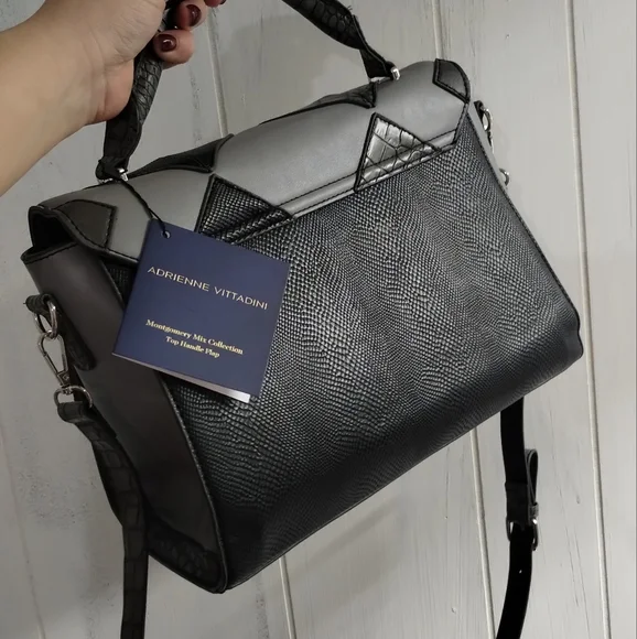 Color Block Pattern Purse - Picture 4 of 13